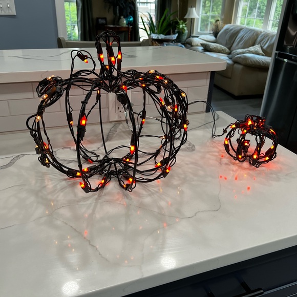 Vintage Halloween 3- D 12” Light Sculpture Pumpkin - Picture 4 of 14